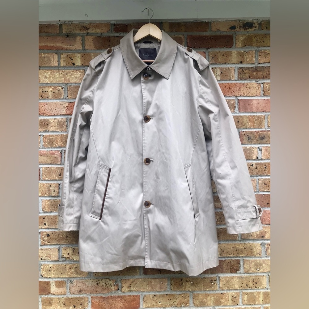 Cole Haan Light Beige Trench Coat